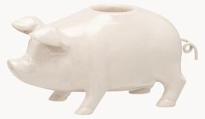 Portacandele fatto a mano Piggy