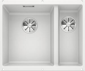 Lavello in granito Blanco SUBLINE 340/160-U 460 x 555 mm bianco 523552