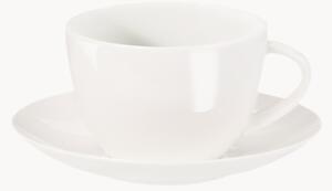 Tazzina con piattino in Fine Bone China Patricia