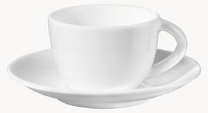 Tazzina con piattino in Fine Bone China Patricia