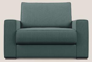 Dream poltrona letto in tessuto smacchiabile T05 verde