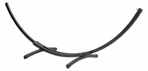 Supporto per Amaca da Giardino 404x130x120 cm in Acciaio Antracite