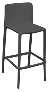 Sgabello 46x102x48 cm Palermo in Polipropilene Antracite