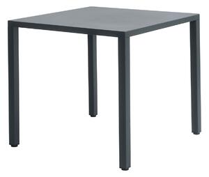 Tavolo da Giardino 80x80x75 cm Iseo in Acciaio Antracite