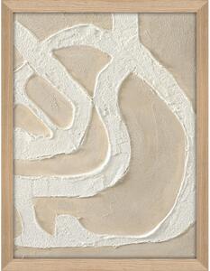 Quadro dipinto a mano 32,5x42,5 cm Raw organic - Malerifabrikken