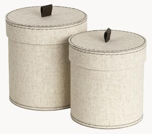 Set di 2 scatole Leonore