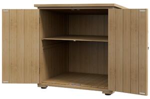 Armadio da Esterno con Ripiano Interno 77.5x88x90 cm in Legno di Abete