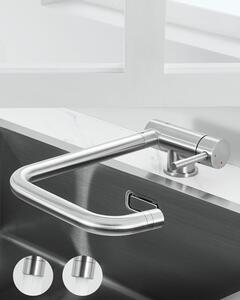 Rubinetto da cucina pieghevole - Rubinetto per acqua ad alta pressione - ruotabile a 360°
