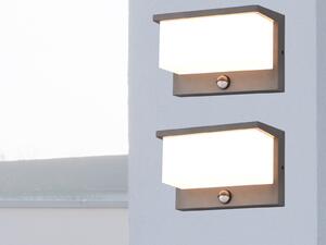 Set di lampade da esterno a LED con sensore di movimento: lampade da terrazza, lampade da giardino, alimentazione