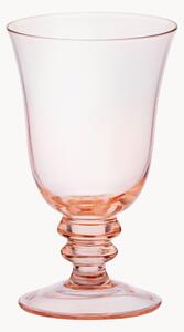 Set di 2 bicchieri da vino in vetro soffiato Leopold