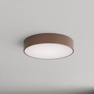 Brilagi - Lampada da soffitto per bagno con sensore CLARE 3xE27/24W/230V diam. 40 cm marrone IP54