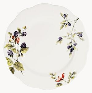 Set di 6 piatti piani in gres Meredith