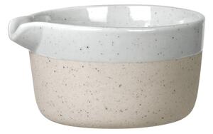 Lattiera grigio chiaro/beige in ceramica 150 ml Sablo – Blomus