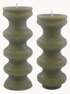 Set di 2 candele fatte a mano Mura