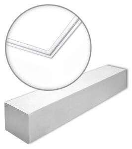 NMC N-box NOMASTYL Noel Marquet 1 cartone con 50 strisce decorative Cornice per soffitto stile moderno colore bianco | 100 m