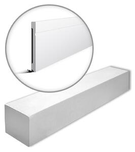 NMC FD20-box WALLSTYL Noel Marquet 1 cartone con 6 listelli decorativi Modanatura per pavimenti stile classico colore bianco | 12 m