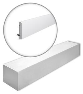 NMC FD1-box WALLSTYL Noel Marquet 1 cartone con 15 listelli decorativi Modanatura per pavimenti stile moderno colore bianco | 30 m