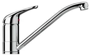Rubinetto miscelatore lavello cucina con canna acqua bassa | Corallo