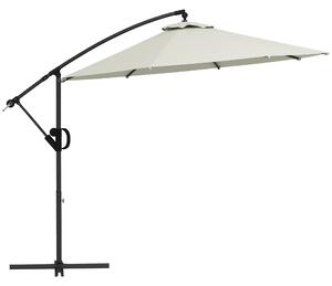 Ombrellone da Giardino Decentrato 8 Stecche Ø3x2.6 m in Alluminio Metallo e Poliestere