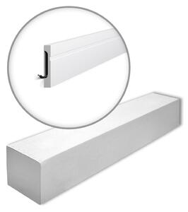 NMC FD11-box WALLSTYL Noel Marquet 1 cartone con 13 strisce decorative Modanatura per pavimenti stile classico colore bianco | 26 m