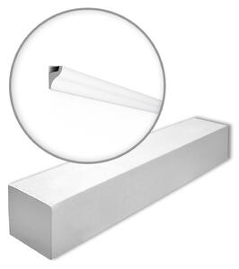 NMC IL3-box WALLSTYL Noel Marquet 1 cartone con 30 strisce decorative Cornice per soffitto Illuminazione indiretta stile classico grigio | 60 m