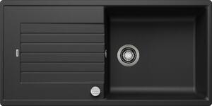 BLANCO 526023 Lavello da Cucina Zia XL 6S nero Silgranit 100x50