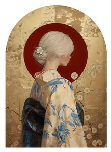 Dipinto su vetro 70x100 cm Rukia – Styler
