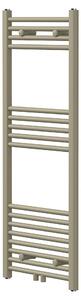 Asciugamani radiante LuxeBath Sahara, 500x1200 mm, beige, collegamento centrale, asciugamani radiante a pannello, porta asciugamani radiante per bagno