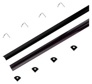 Strisce LED - Montaggio - Kit - Nero - IP20