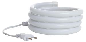 Striscia LED neon dimmerabile 220V rosa rotonda 360° 9W/m taglio 100cm IP67 su misura 1 m