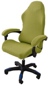 Copertura per sedia, sedia da gaming, sedia girevole, elasticizzata, lavabile, verde