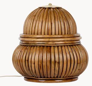 Lampada da terra piccola in rattan Bohemian