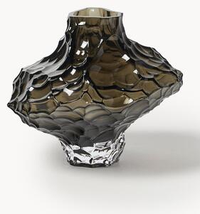 Vaso in vetro soffiato Canyon, alt. 23 cm