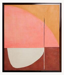Quadro dipinto a mano con cornice Roseate Hues