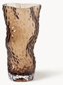 Vaso in vetro soffiato Ostrea Rock, alt. 30 cm