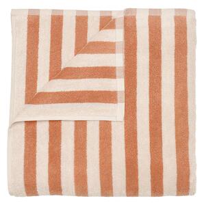 Asciugamano tipo terry arancione/beige in cotone organico 70x140 cm Arto – Blomus