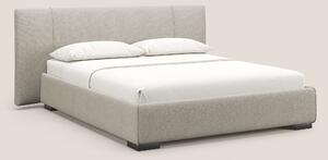 Omero letto imbottito contenitore sfoderabile in tessuto fiammato impe
