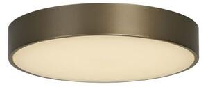 Palma led flush, policarbonato bronzo con