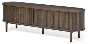 Mobile TV marrone effetto rovere 180x56x40 cm Meta – Unique Furniture