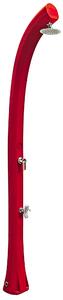 Doccia Solare da Esterno Giardino 26L Miscelatore e Lavapiedi Arkema New Happy Ruby