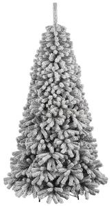 Albero Di Natale Innevato Danubio 150cm 726 Rami Super Folto Effetto Neve Reale