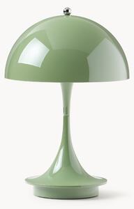 Lampada da tavolo portatile a LED con luce regolabile Panthella 160, Design Verner Panton