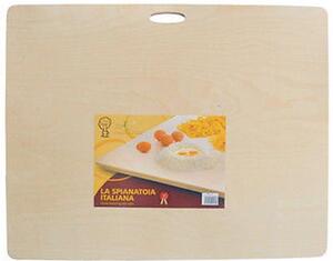 Asse Per Impastare Spianatoia In Legno Con Manico Pasta Pizza 75 x 59 cm