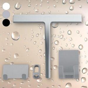 Rubinetti per doccia in silicone grigio - Rubinetto per doccia, rubinetto e rubinetto per doccia con supporto - Rubinetto resistente per vetro e Vetroceramica