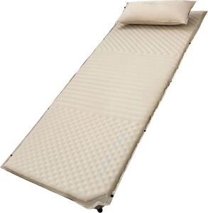 KING CAMP Comfort Materasso singolo autogonfiante - beige