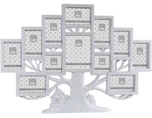 Cornice Portafoto Forma Albero della Vita 12 Posti 82 x 59 x 2 cm Idea Regalo