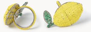 Set di 2 portatovaglioli Lemon