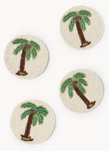 Set di 4 sottobicchieri Palm Tree