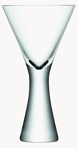 Set di 2 bicchieri da vino rosso in vetro soffiato Moya