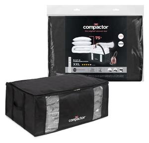 Scatola di stoccaggio nera con imballaggio sottovuoto Black Edition, volume 210 l - Compactor